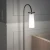 Lampa stojąca nowoczesna  BOW czarna F01145BK - Cosmo Light
